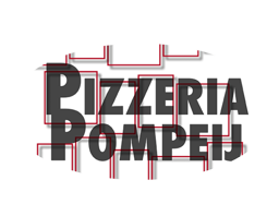 Pizzeria Pompeij logo.